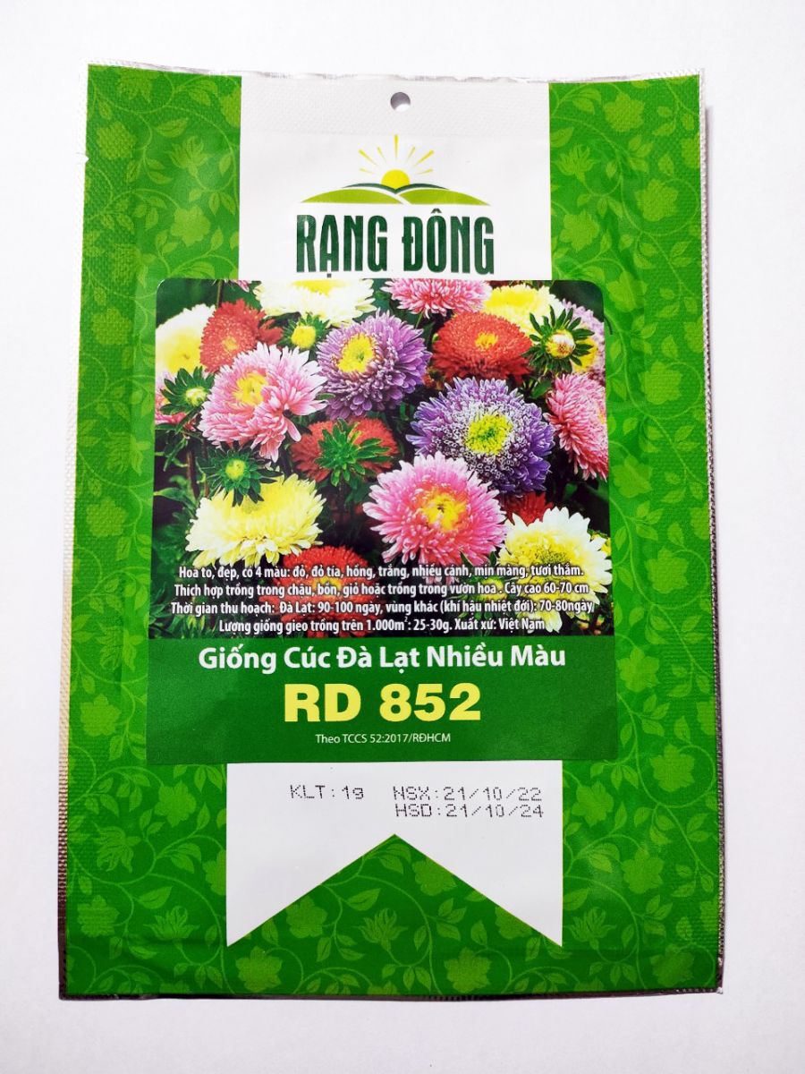 Hạt giống Hoa cúc Đà Lạt nhiều màu RD 852